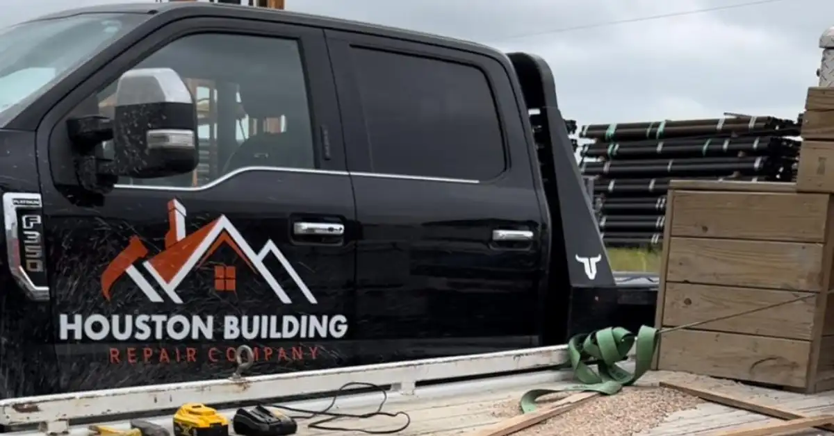 Houston Building Repair loading the roof on a new project #building #repair #roof #roofing ng