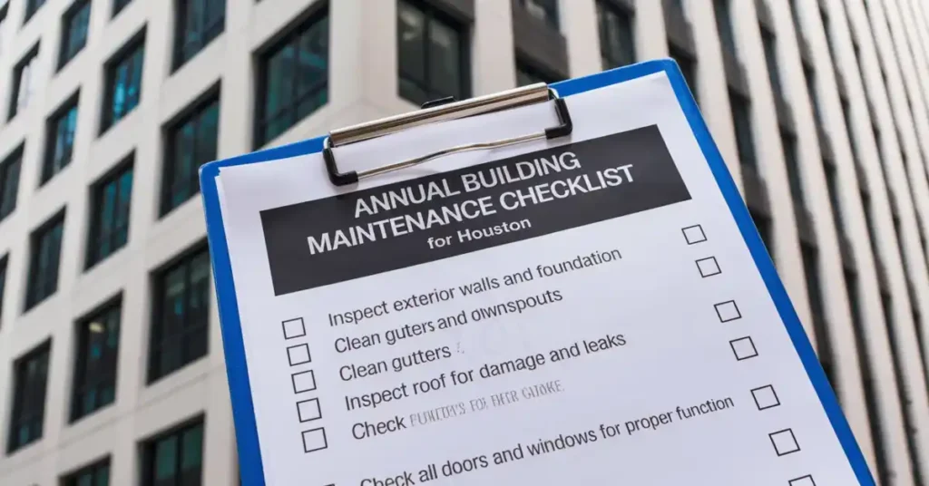 Annual Building Maintenance Checklist