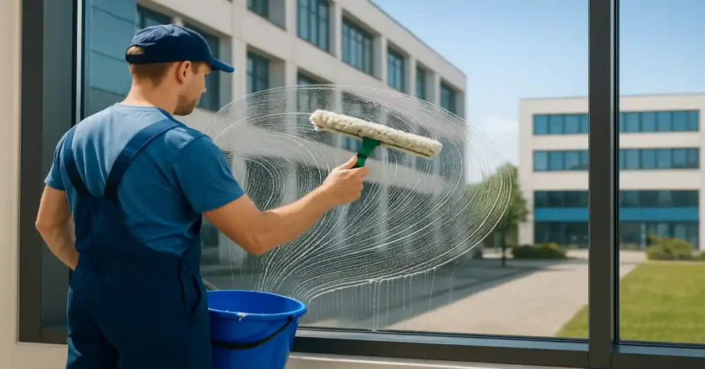 Clean Commercial Windows