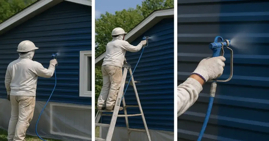 Paint Metal Siding Professionally