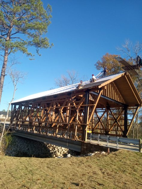Amazing Old Bridge we had the opportunity to be apart of #Houstonbuilding
