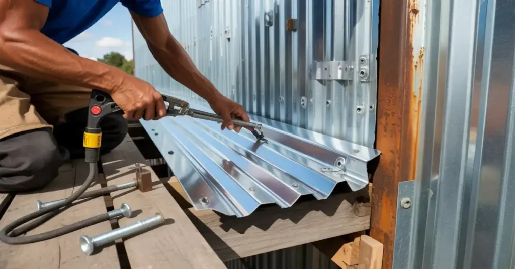 Standing Seam vs Corrugated Panel Repair