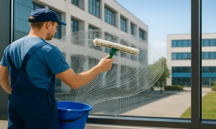 Clean Commercial Windows