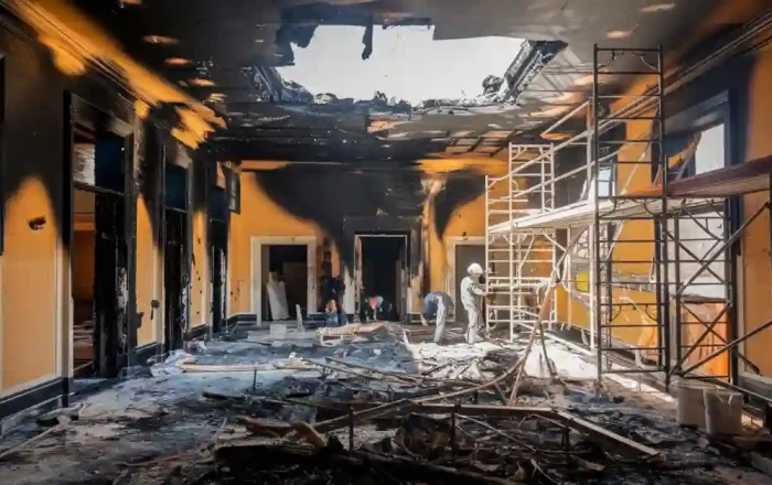 Complete Fire Damage Restoration Process