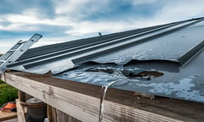 Metal Roof Leak