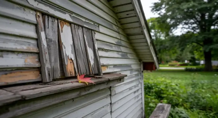 Spot Damaged Siding or Fascia in Houston