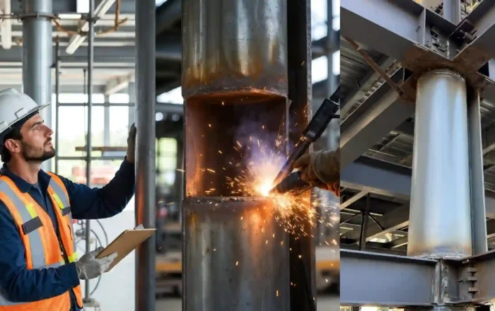 Steel Column Repair Houston