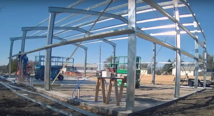 metal building repair in Houston